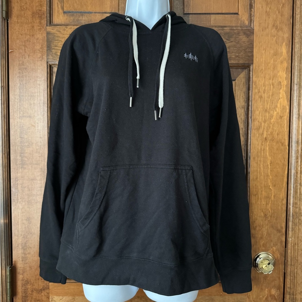 'Merica Clothing Co. Black Hoodie Sweatshirt w/Pouch Pocket Medium